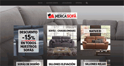 Desktop Screenshot of grupomercasofa.com